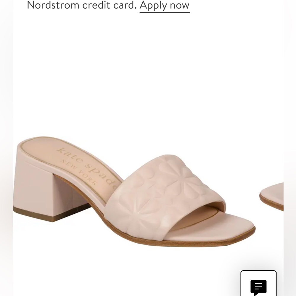 Kate Spade Emmie Block heel. Size 6.5. Color: Pale Dogwood